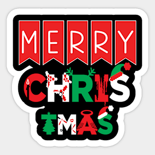 Merry Christmas Sticker